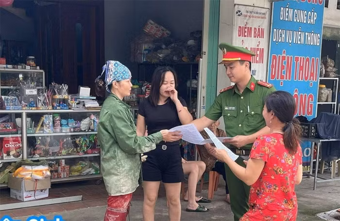 Công an huyện Thọ Xuân chung tay xây dựng nông thôn mới -0