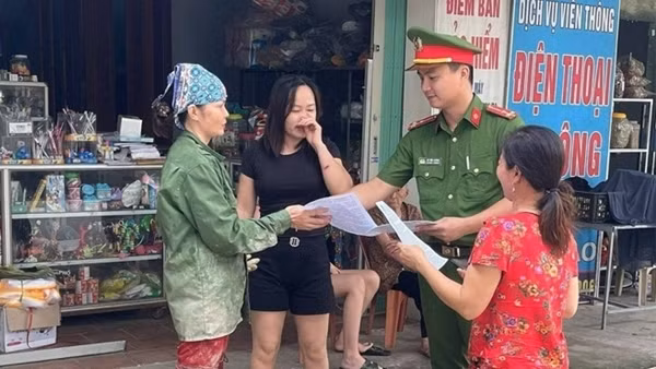 Công an huyện Thọ Xuân chung tay xây dựng nông thôn mới