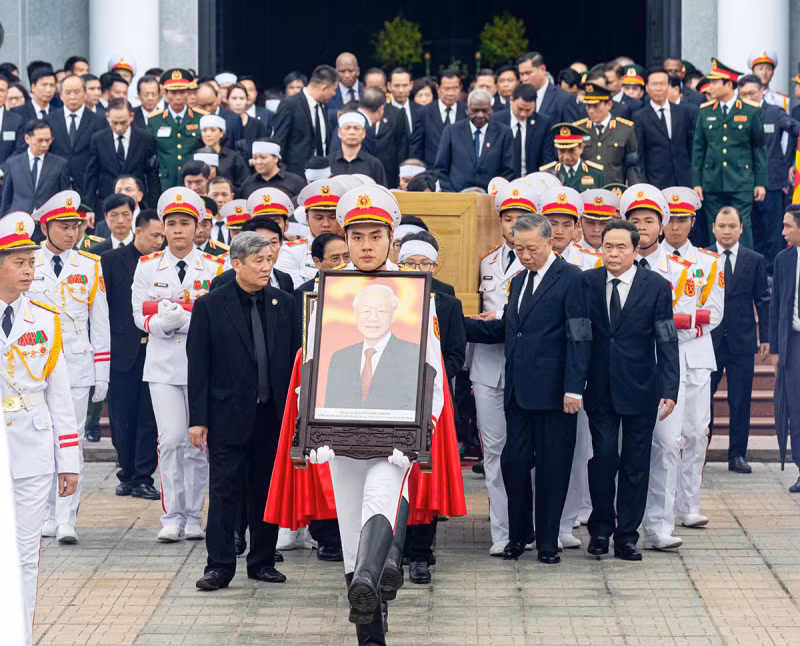 Báo chí nước ngoài ngợi ca nghĩa tình của nhân dân cả nước và bạn bè quốc tế với Tổng Bí thư -0