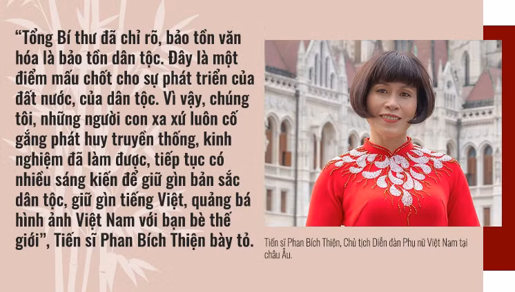 Kiều bào mãi lưu giữ hình ảnh Tổng Bí thư Nguyễn Phú Trọng -0