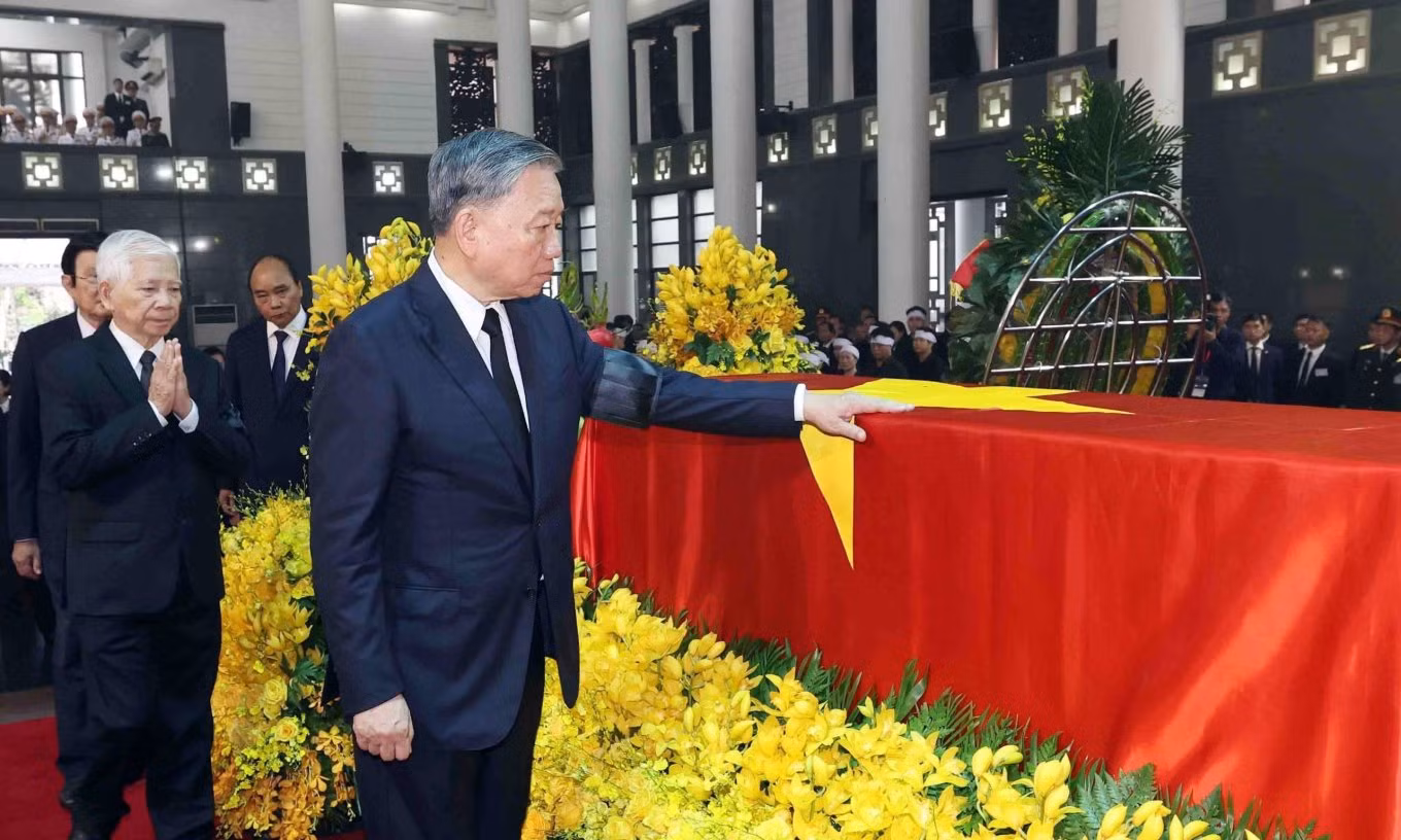 Tổ chức trọng thể Lễ viếng Tổng Bí thư Nguyễn Phú Trọng -0