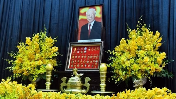 Lãnh đạo quốc tế gửi điện, thư chia buồn Tổng Bí thư Nguyễn Phú Trọng từ trần