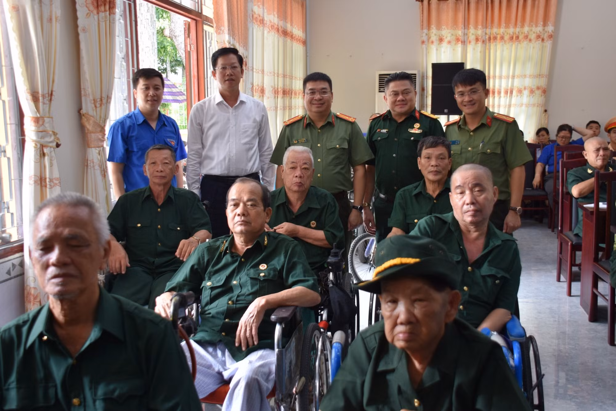 Tri ân các thương binh, bệnh binh, người có công nhân Ngày Thương binh Liệt sĩ 27/7 -1