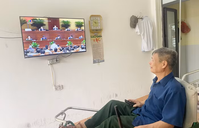 Ấm lòng tình cảm của lãnh đạo Bộ Công an với các thương, bệnh binh -0