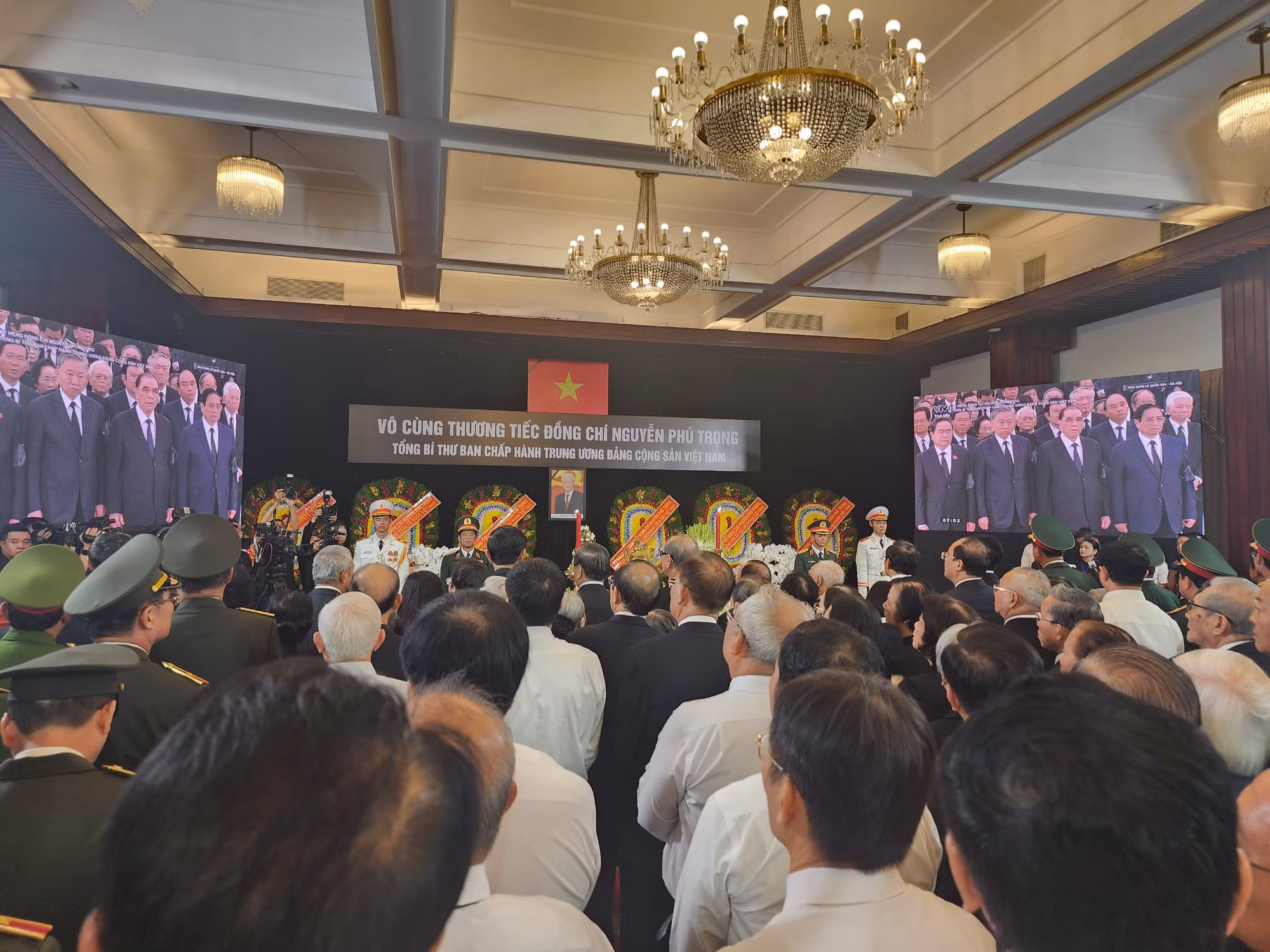 Lễ viếng Tổng Bí thư Nguyễn Phú Trọng tại TP Hồ Chí Minh -0