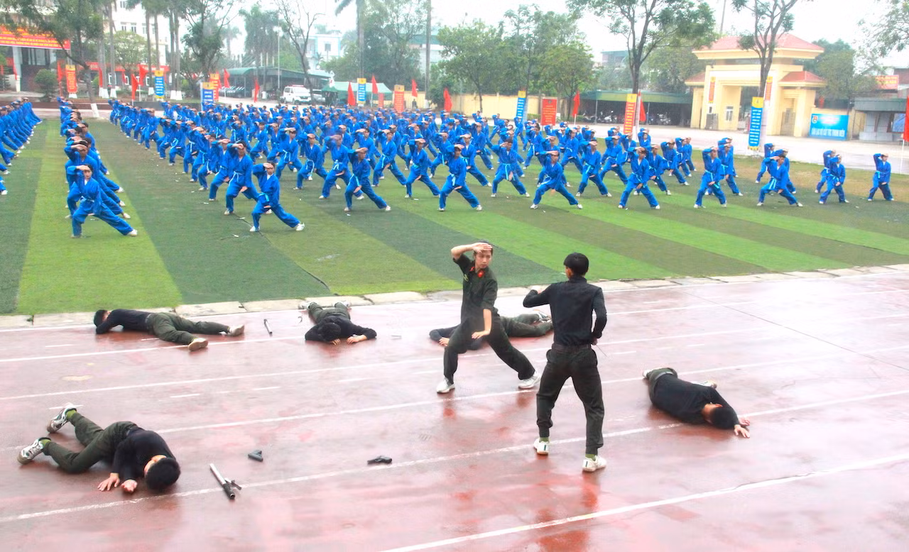 1.386 học viên đại học chính quy hoàn thành huấn luyện tại Bộ Tư lệnh Cảnh sát cơ động -2