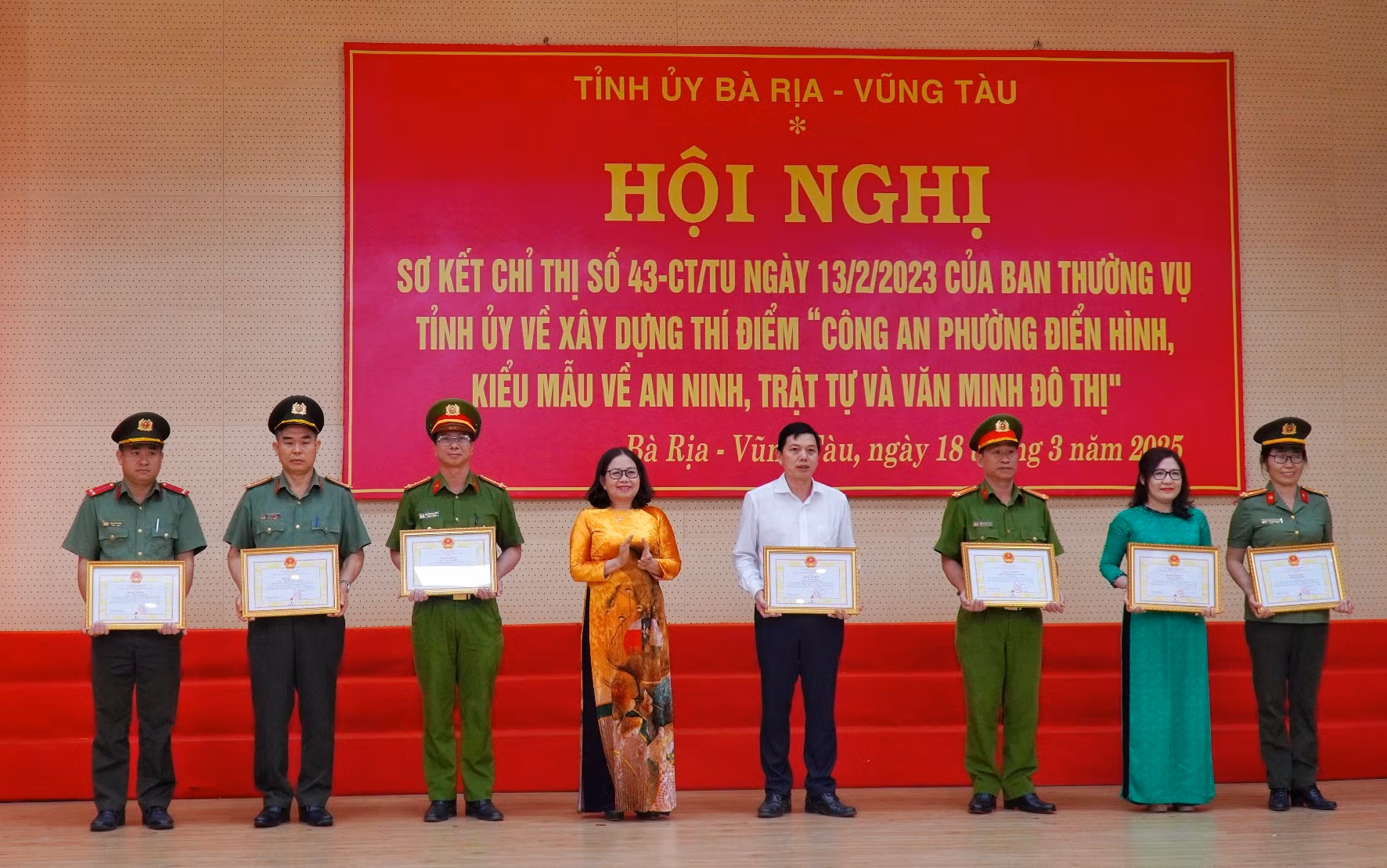 Bà Rịa-Vũng Tàu: Hiệu quả từ xây dựng “Công an phường điển hình, kiểu mẫu…” -0