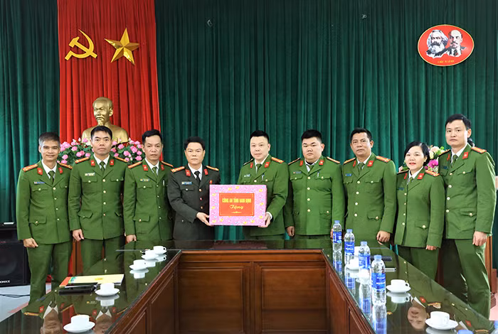 Giám đốc Công an tỉnh Nam Định kiểm tra cơ sở vật chất, điều kiện làm việc của Cơ sở cai nghiện ma túy tỉnh -0
