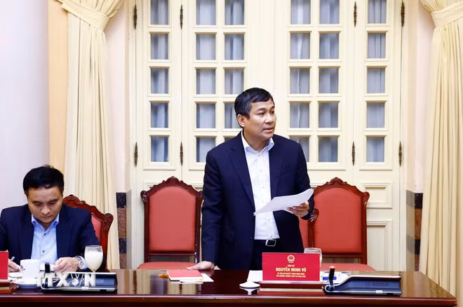 Chủ tịch nước Lương Cường làm việc với Văn phòng Chủ tịch nước và Bộ Ngoại giao -0
