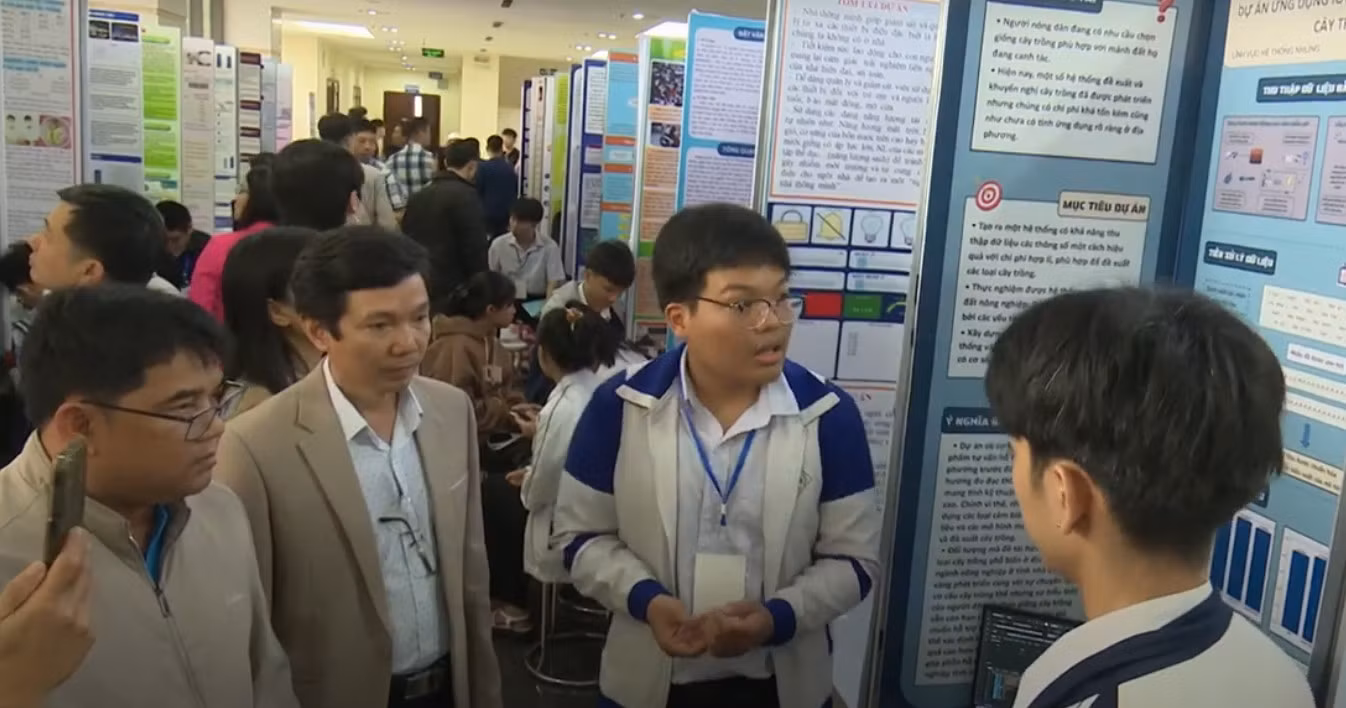212 dự án tham gia Cuộc thi Khoa học, kỹ thuật cấp quốc gia học sinh trung học -0