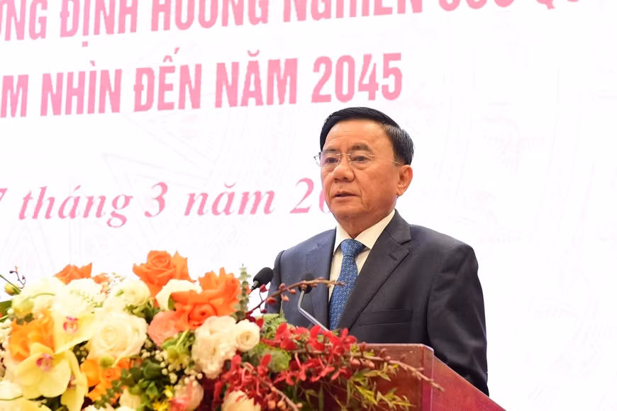 Hội thảo quốc gia “Công tác lý luận của Đảng và những định hướng nghiên cứu quan trọng đến năm 2030, tầm nhìn đến năm 2045” -0