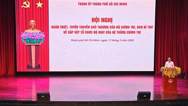 Bí thư Thành uỷ Nguyễn Văn Nên nói về sắp xếp tổ chức bộ máy tại TP Hồ Chí Minh