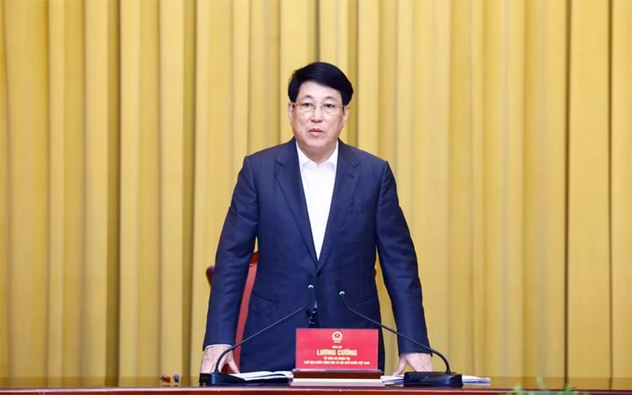 Chủ tịch nước Lương Cường làm việc với Văn phòng Chủ tịch nước và Bộ Ngoại giao -0