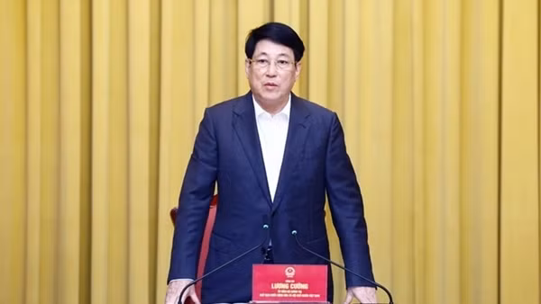 Chủ tịch nước Lương Cường làm việc với Văn phòng Chủ tịch nước và Bộ Ngoại giao