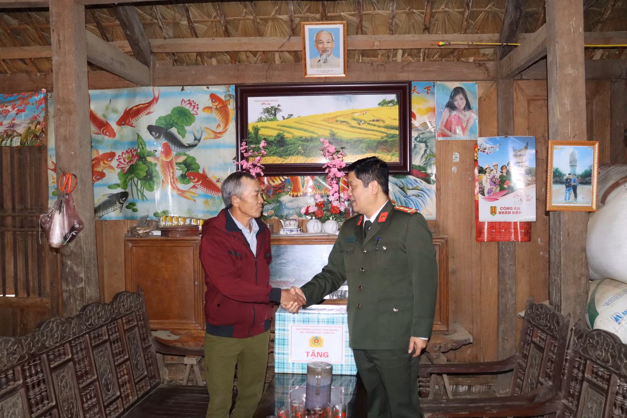 Bộ Công an hỗ trợ xây dựng điểm trường mầm non tại xã đặc biệt khó khăn tỉnh Tuyên Quang -0