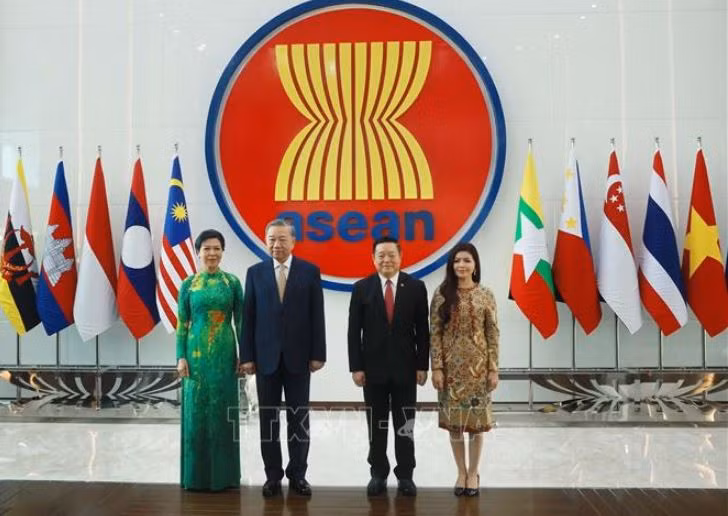 Tổng Bí thư Tô Lâm thăm Ban Thư ký ASEAN -0