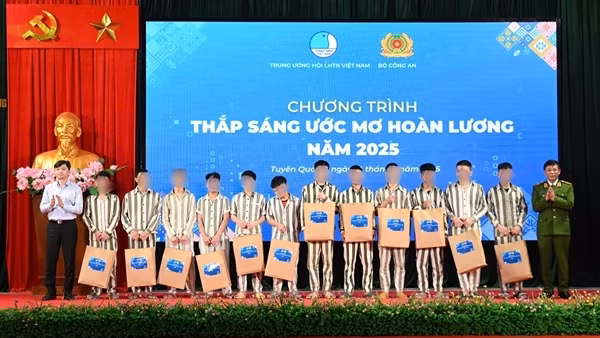 "Thắp sáng ước mơ hoàn lương" góp phần giúp phạm nhân sớm trở về cộng đồng