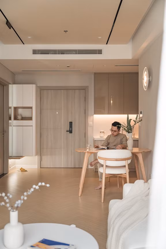 Căn hộ của giám đốc công ty thiết kế: Tối giản, đáp ứng tối đa công năng, chi phí hoàn thiện chỉ 250 triệu đồng -0