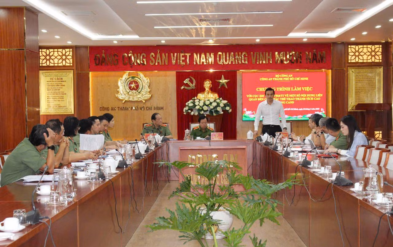 Công an TP Hồ Chí Minh phát triển thể thao thành tích cao do Bộ Công an giao -2