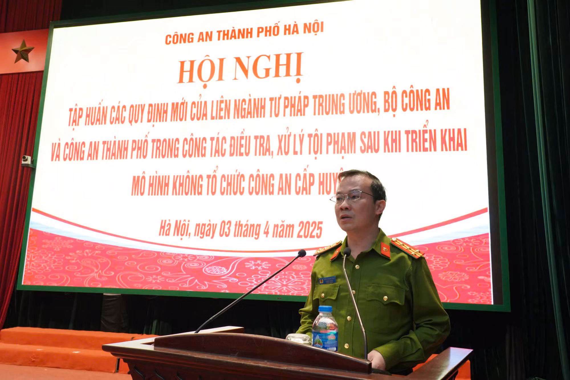 Tập huấn các quy định mới về công tác điều tra, xử lý tội phạm -0