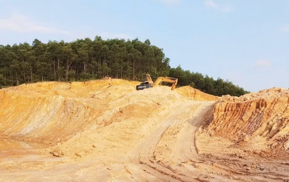 Thanh tra tất cả các mỏ vật liệu xây dựng trên địa bàn TP Huế -0