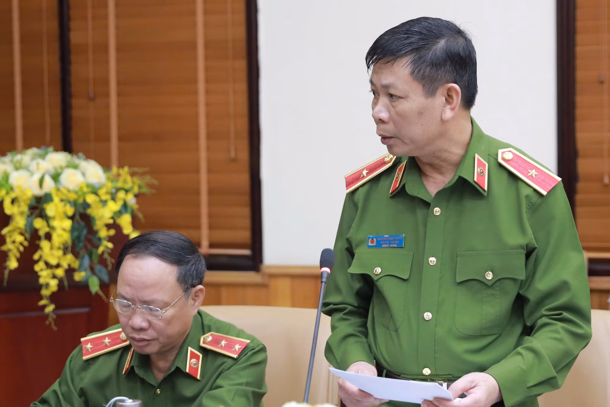 Thứ trưởng Lê Văn Tuyến kiểm tra công tác đặc xá tại TP Hà Nội -2