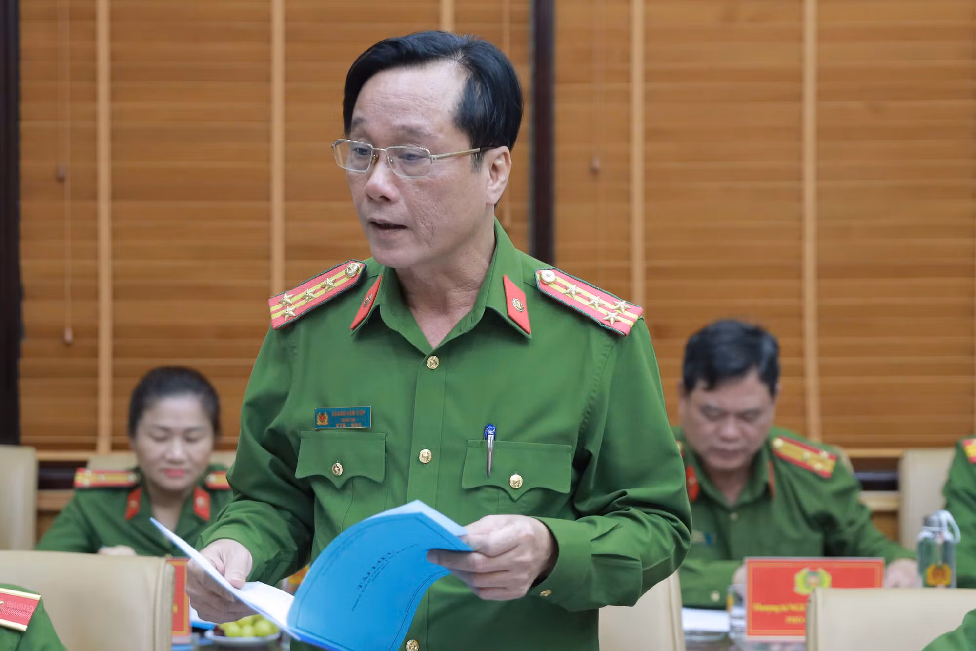 Thứ trưởng Lê Văn Tuyến kiểm tra công tác đặc xá tại TP Hà Nội -0