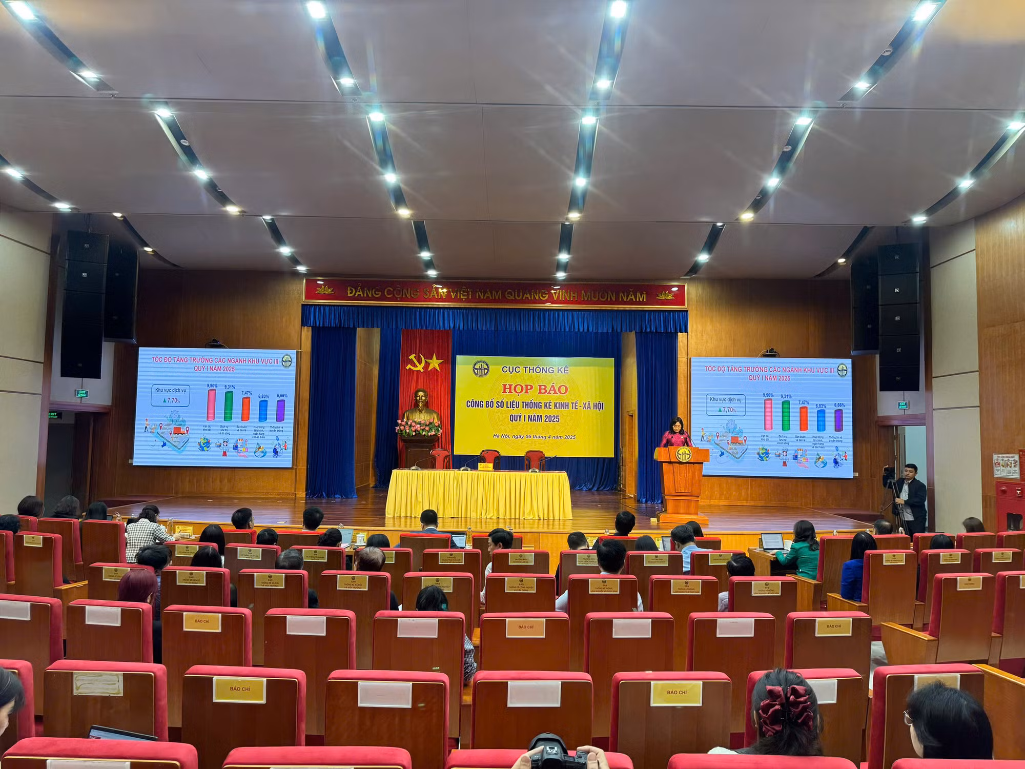 GDP quý I/2025 tăng 6,93% -0