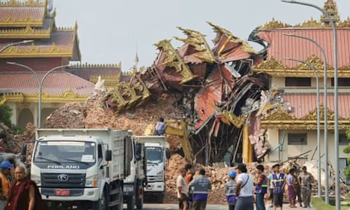 Thảm họa động đất ở Myanmar: Nỗ lực tìm người sống sót và tình bầu bạn quốc tế -0
