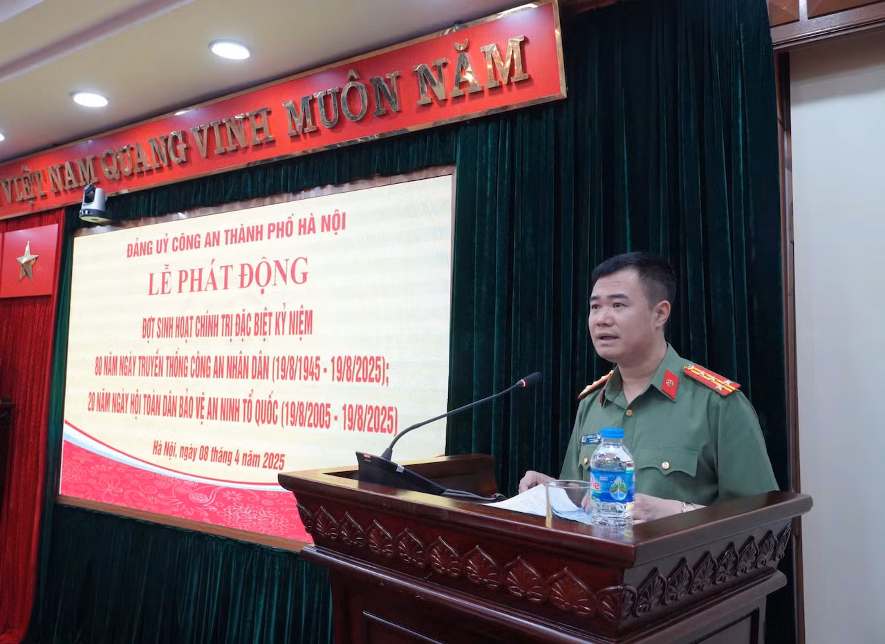 Hoàn thành xuất sắc mọi nhiệm vụ được giao, vì Thủ đô bình yên, vì nhân dân phục vụ -0