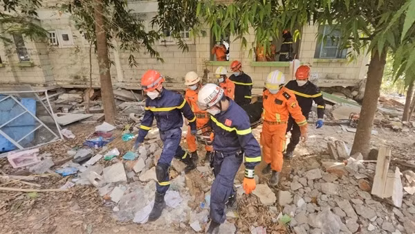 Đội cứu nạn, cứu hộ Bộ Công an Việt Nam tìm thấy thi thể thứ 4 tại Myanmar