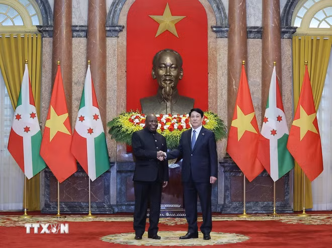 Chủ tịch nước Lương Cường: Việt Nam luôn coi trọng quan hệ hữu nghị với Burundi -0