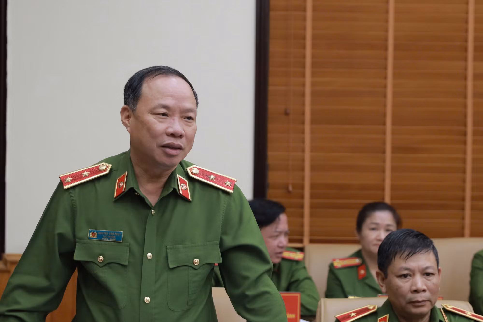 Thứ trưởng Lê Văn Tuyến kiểm tra công tác đặc xá tại TP Hà Nội -1