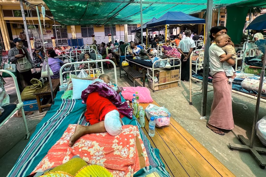 Số người chết vì động đất tăng lên hơn 3000, Myanmar đối diện khủng hoảng nhân đạo -0