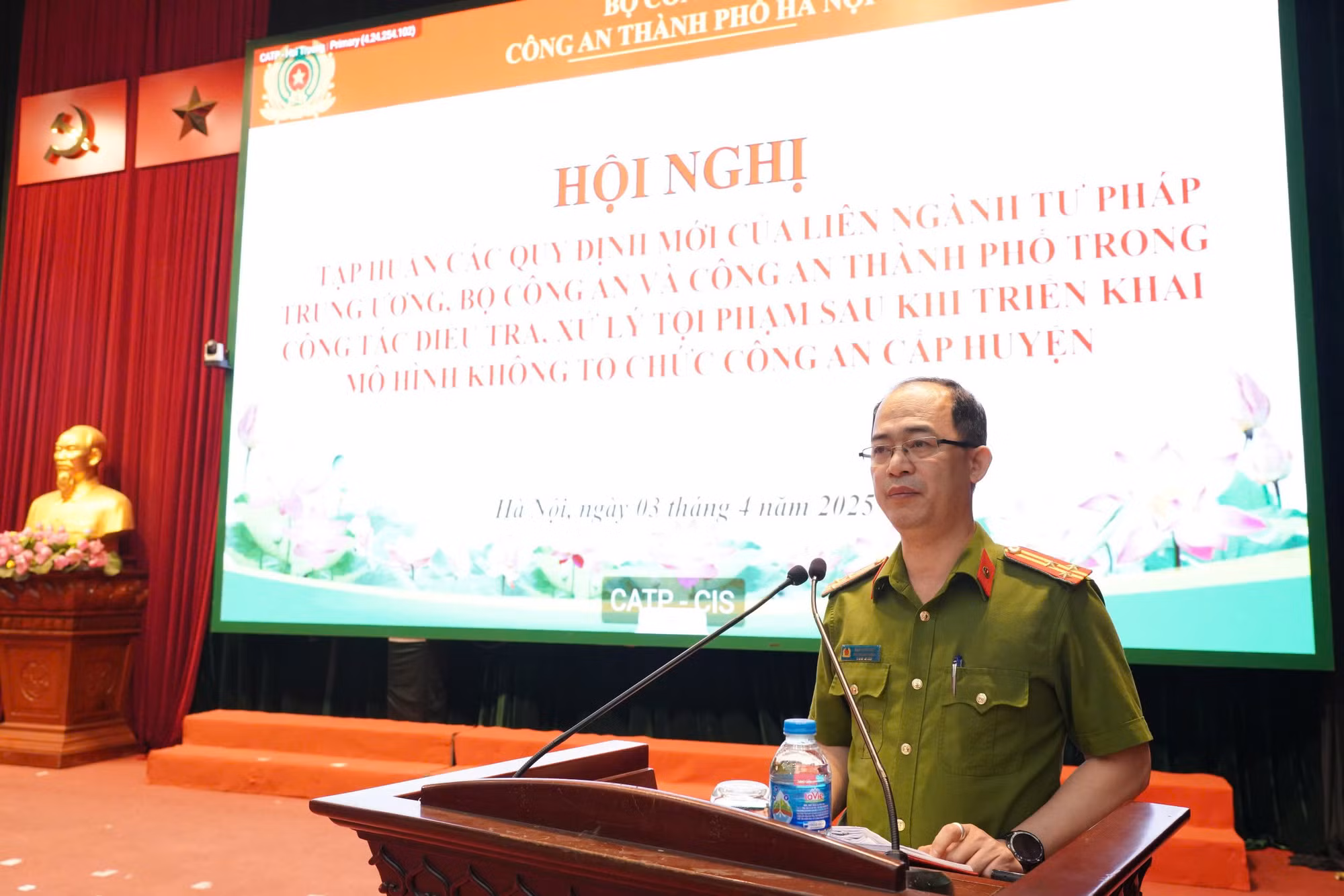 Tập huấn các quy định mới về công tác điều tra, xử lý tội phạm -0