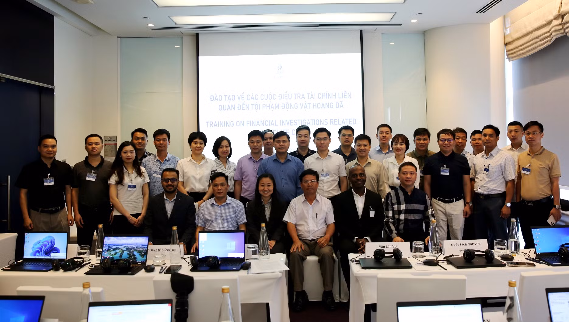 Tập huấn điều tra tài chính liên quan đến tội phạm về động vật hoang dã -2