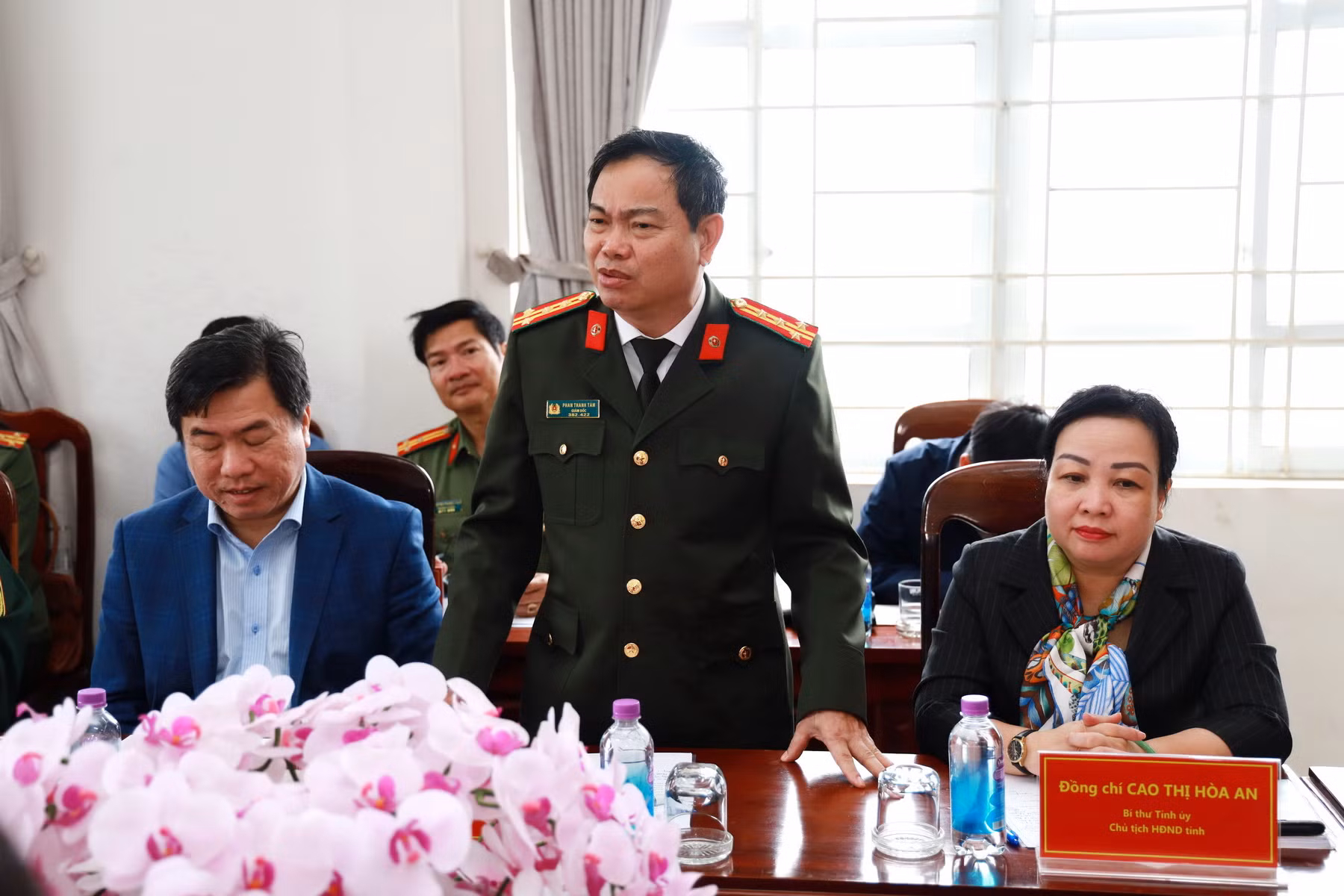 Trưởng Ban Nội chính Trung ương thăm và làm việc với Công an phường Phú Đông TP Tuy Hòa (Phú Yên) -0