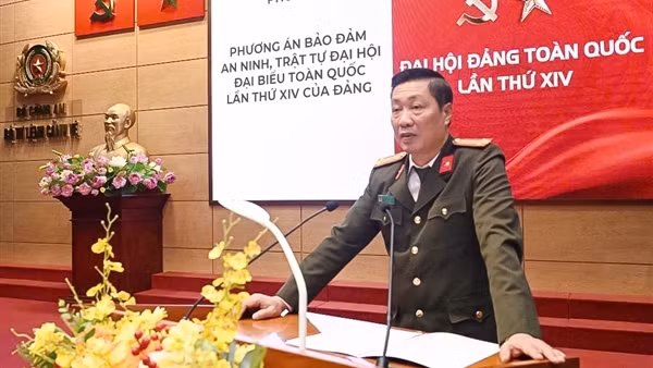 Tập huấn nghiệp vụ cho CBCS Cảnh vệ tham gia bảo vệ Đại hội XIV của Đảng