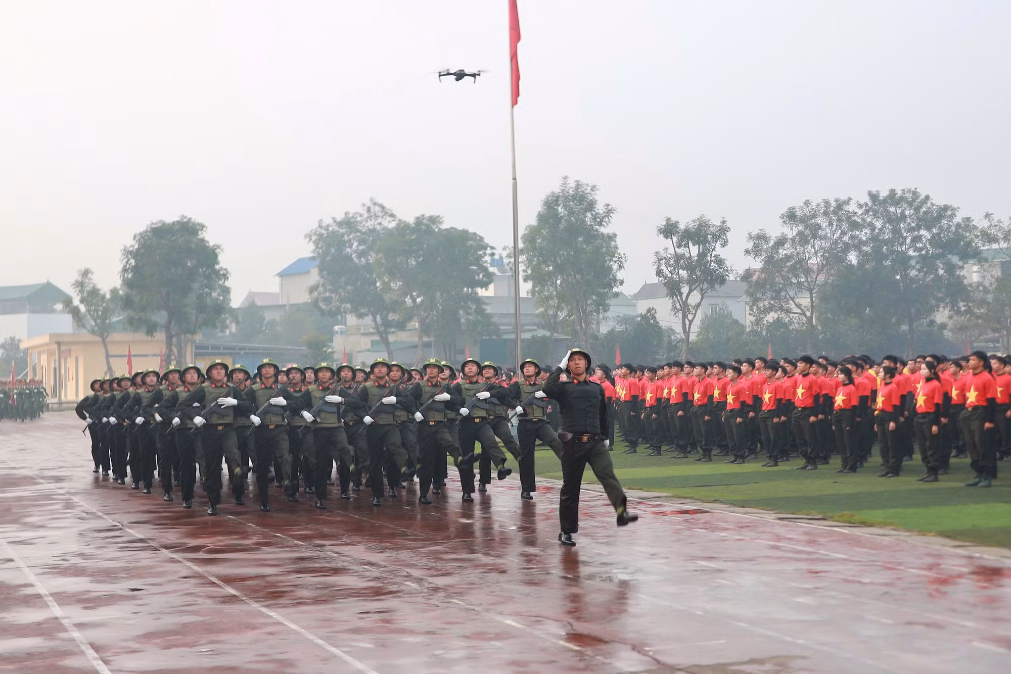 462 học viên đào tạo văn bằng 2 các học viện, trường CAND hoàn thành huấn luyện đầu khoá -2