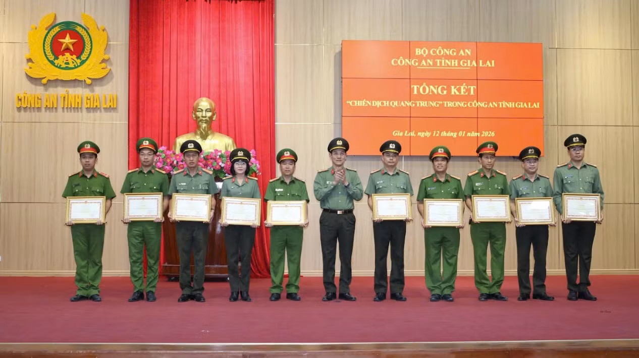Công an tỉnh Gia Lai tổng kết “Chiến dịch Quang Trung” -1