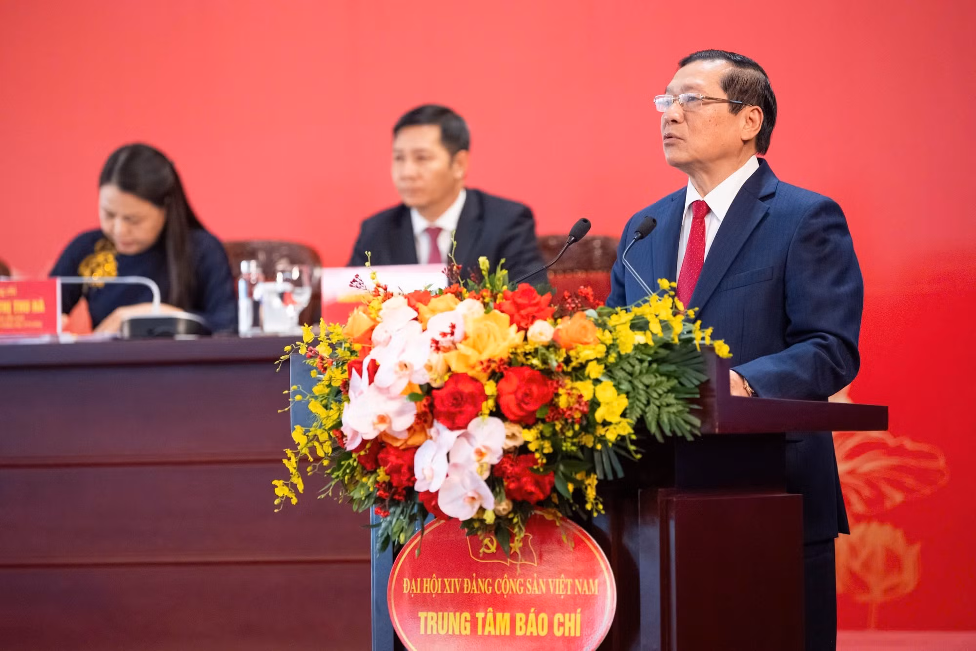 Trung tâm báo chí Đại hội XIV: Cơ sở vật chất hiện đại, phục vụ tốt nhất hoạt động tác nghiệp báo chí -0