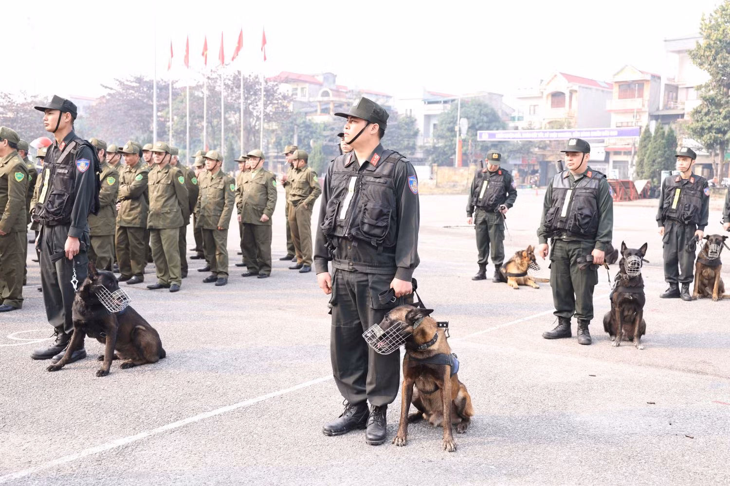 Phú Thọ diễn tập phương án tác chiến bảo đảm ANTT Đại hội đại biểu toàn quốc lần thứ XIV của Đảng -1