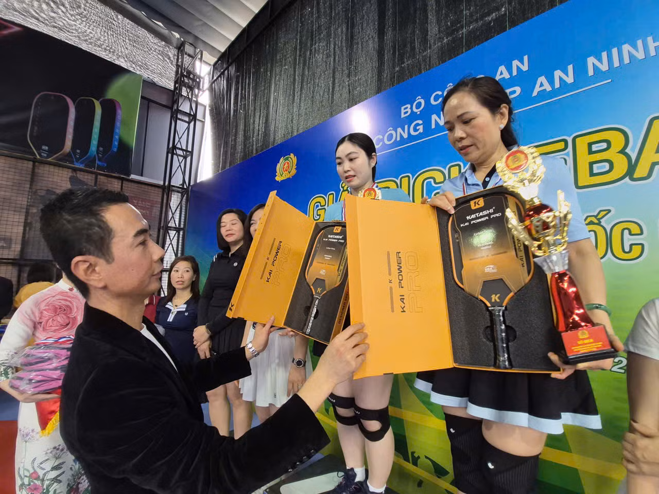 Sôi nổi Giải Pickleball chào mừng Đại hội Đảng lần thứ XIV do Cục Công nghiệp an ninh tổ chức -0