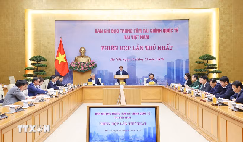 Thủ tướng chủ trì họp Ban Chỉ đạo Trung tâm tài chính quốc tế tại Việt Nam -0