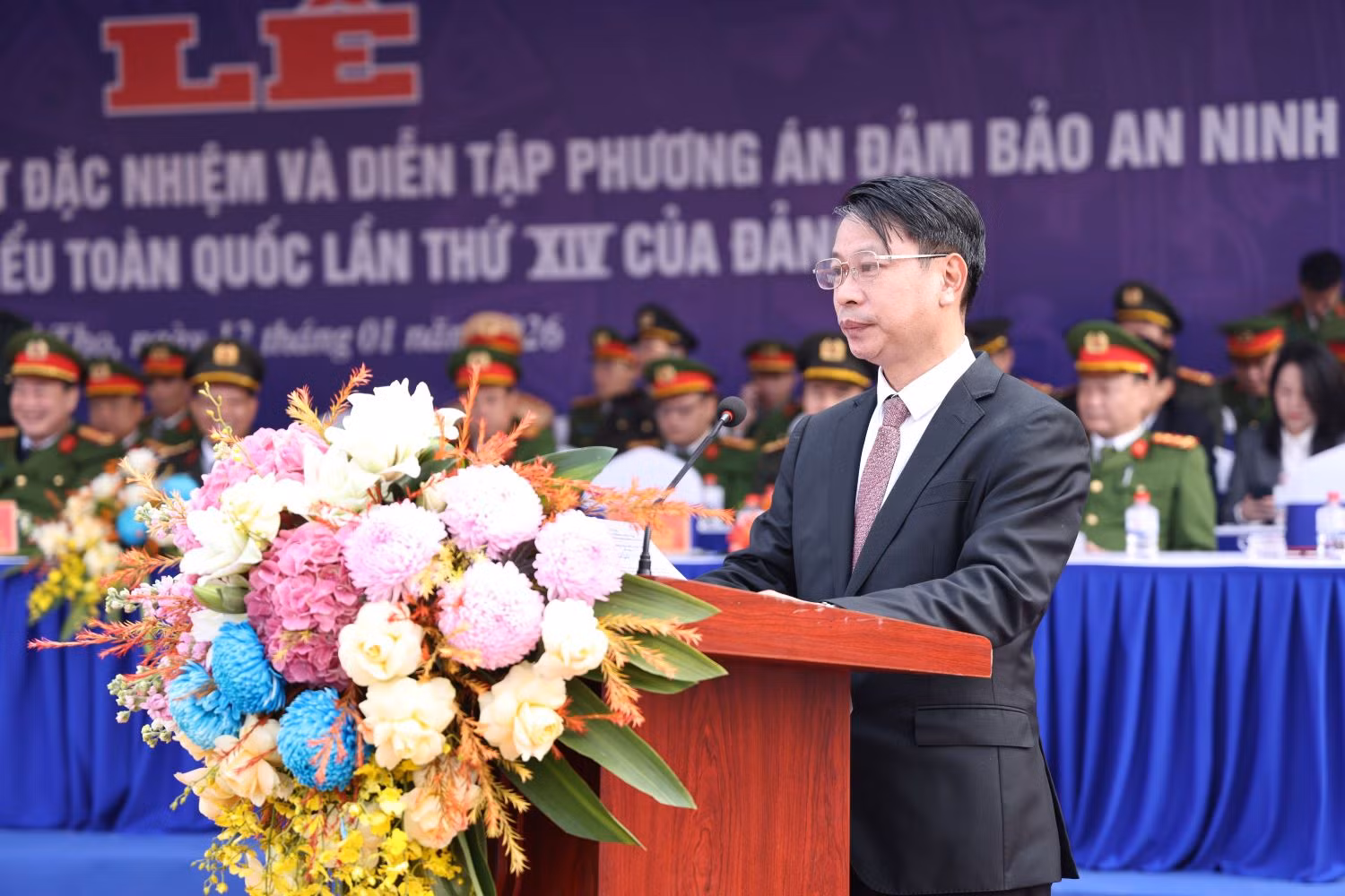 Phú Thọ diễn tập phương án tác chiến bảo đảm ANTT Đại hội đại biểu toàn quốc lần thứ XIV của Đảng -0