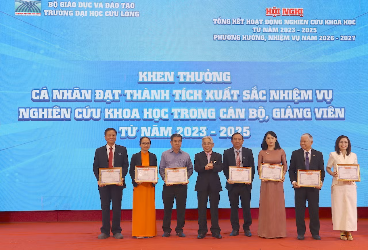 Trường Đại học Cửu Long đặt mục tiêu đột phá nghiên cứu khoa học giai đoạn 2026-2027 -0