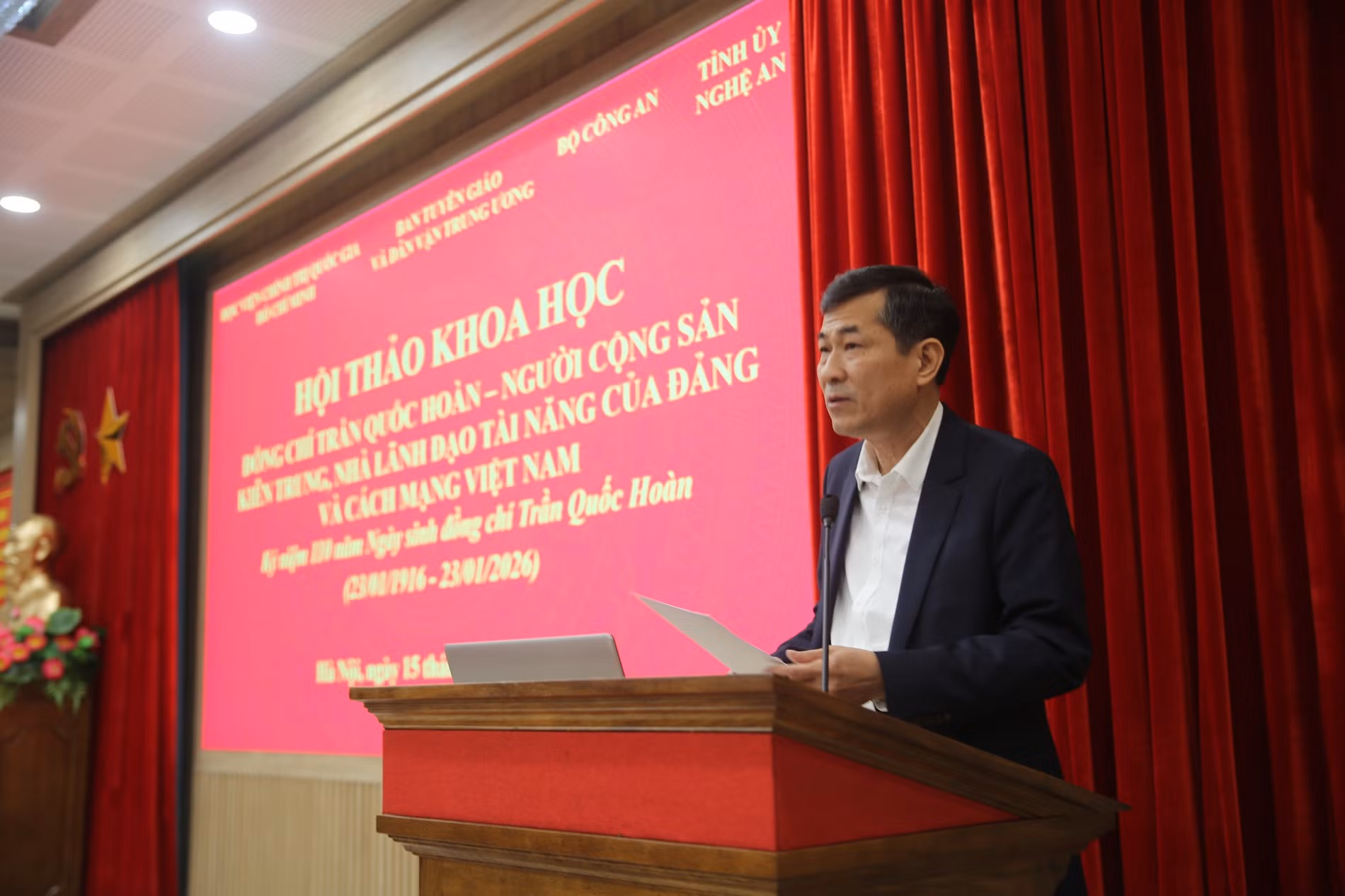 Tri ân sâu sắc công lao, cống hiến to lớn của đồng chí Trần Quốc Hoàn -0