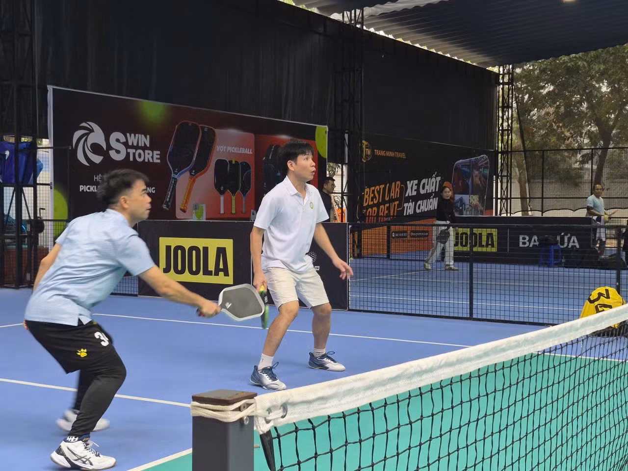 Sôi nổi Giải Pickleball chào mừng Đại hội Đảng lần thứ XIV do Cục Công nghiệp an ninh tổ chức -0