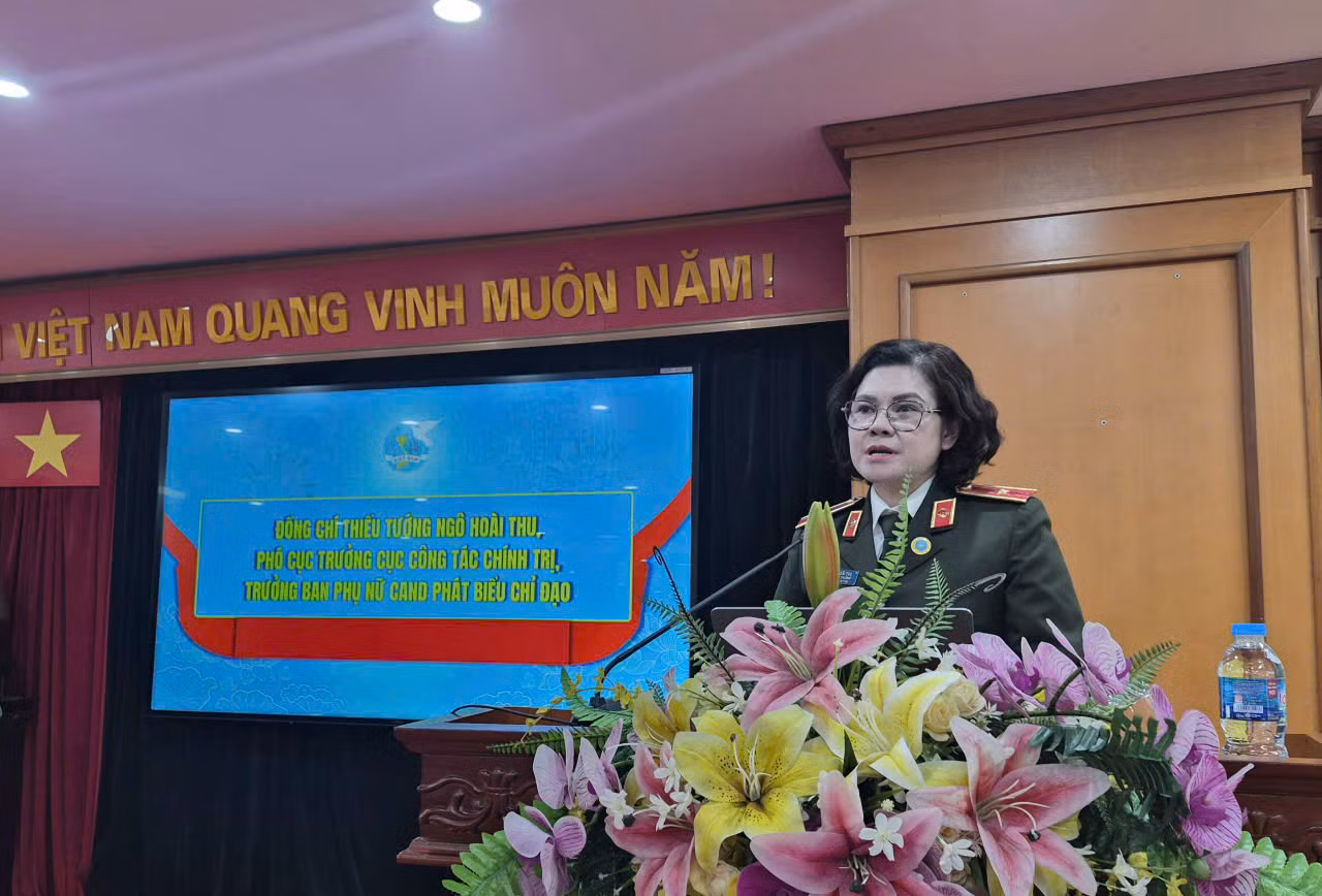 Công tác Hội và phong trào Phụ nữ CAND hướng mạnh về cơ sở, gắn với xây dựng&nbsp;thế trận lòng dân vững chắc -0