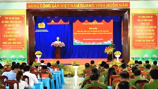Gắn chặt công tác cai nghiện ma túy với phòng, chống tội phạm ma túy và bảo đảm ANTT